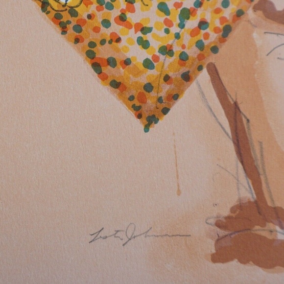 Lester Johnson Group Scene Slacks - Picture 4 of 4